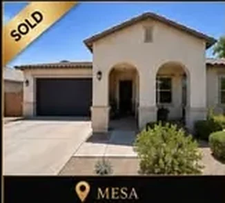Sold home in Mesa, Arizona