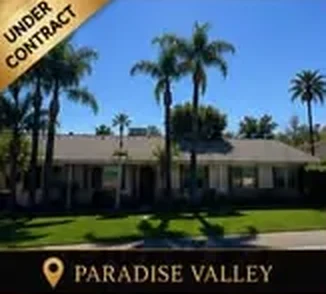 Home under contract in Paradise Valley, Arizona